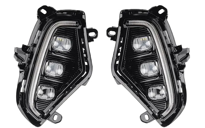 LED Fog Lights with DRL for Toyota RAV4 2020-2025