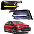 LED Fog Lights DRL for Toyota Corolla SE XSE 2020-2026 Daytime Running Light Driving Fog Lamp Turn signal Light Assembly