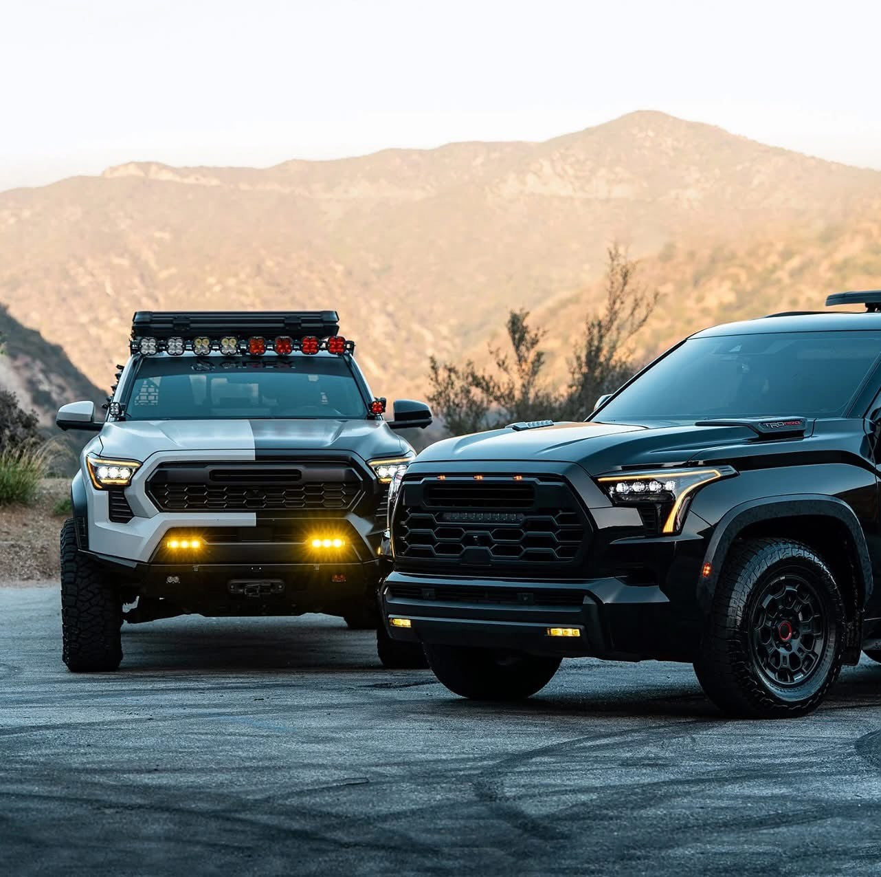 24-26 Toyota Tacoma / 22-26 Tundra/Sequoia / 25 4Runner DoubleTap Dual Color LED Projector Fog Lights