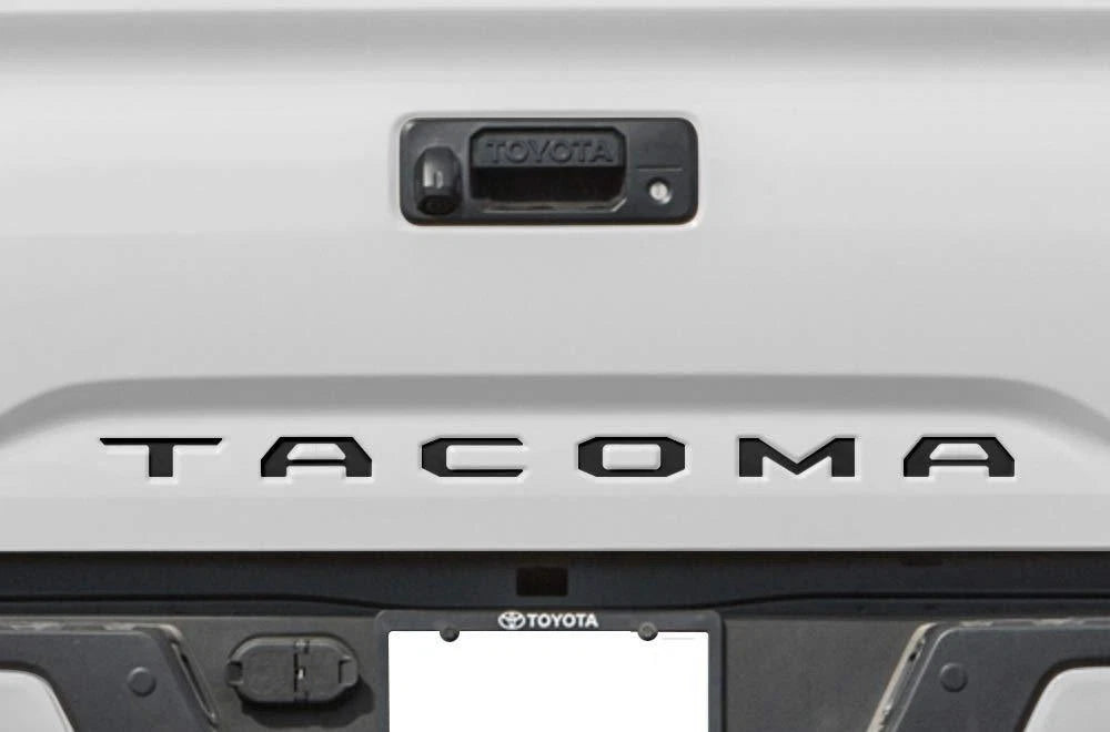 Tacoma tailgate letters